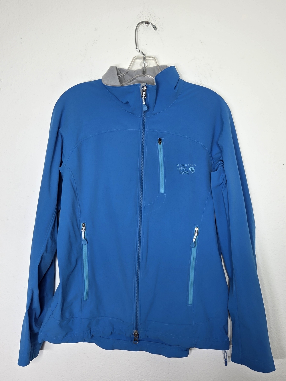 Mountain Hardwear Blue Lightweight Softshell Jacket M
